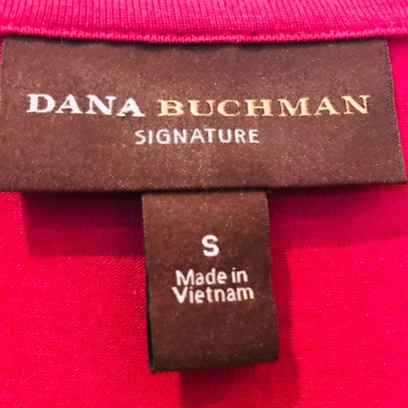 Dana Buchman Raspberry Top - Picture 6 of 7